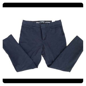 Banana Republic Sloan Curvy Navy Pant